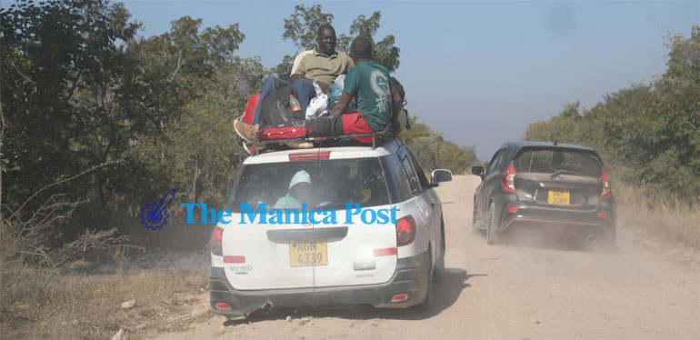 Manica Post images give away reckless motorist