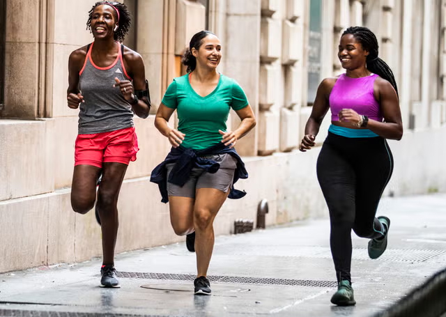 Yes, we saw you running . . .