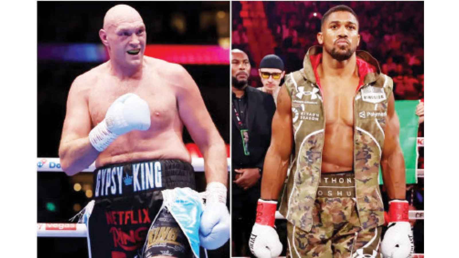 Fury brands Anthony Joshua a ‘chinless wonder’