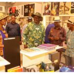 VicePresident Dr Kembo Mohadi appreciates some of the works on display the ArsenalePavilion, one of the Biennale’s principal exhibition venues, at the ongoing61st International Art Exhibition of La Biennale di Venezia. — Pictures: Believe Nyakudjara