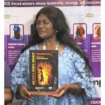 Ms Tendayi Westerhof with her award