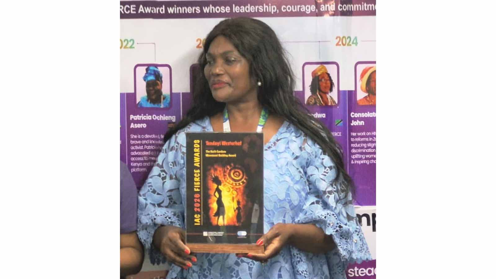 Zimbabwean HIV advocate Westerhof wins global award