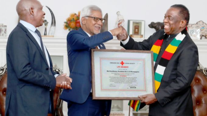 President recognised as Outstanding Humanitarian