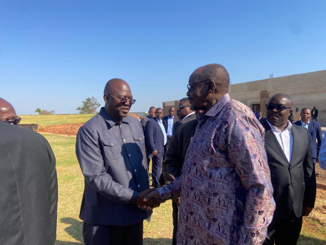 VP Mohadi tours Victoria Falls Cricket Stadium