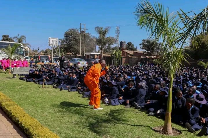 ZPCS inmates share drug abuse lessons with learners