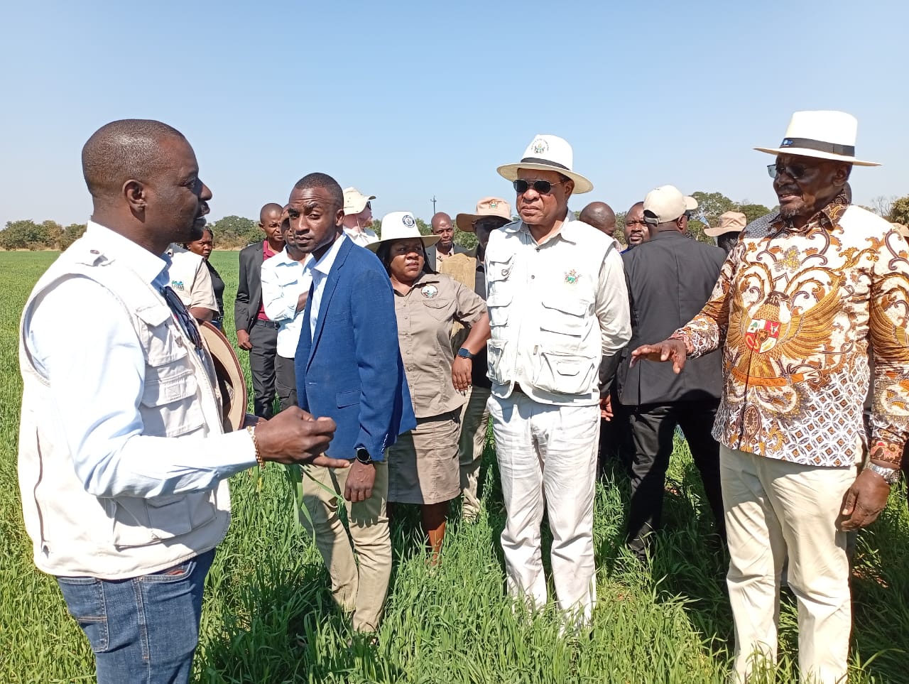 WATCH: Vice President Mohadi tours thriving Bubi-Lupane Irrigation Scheme