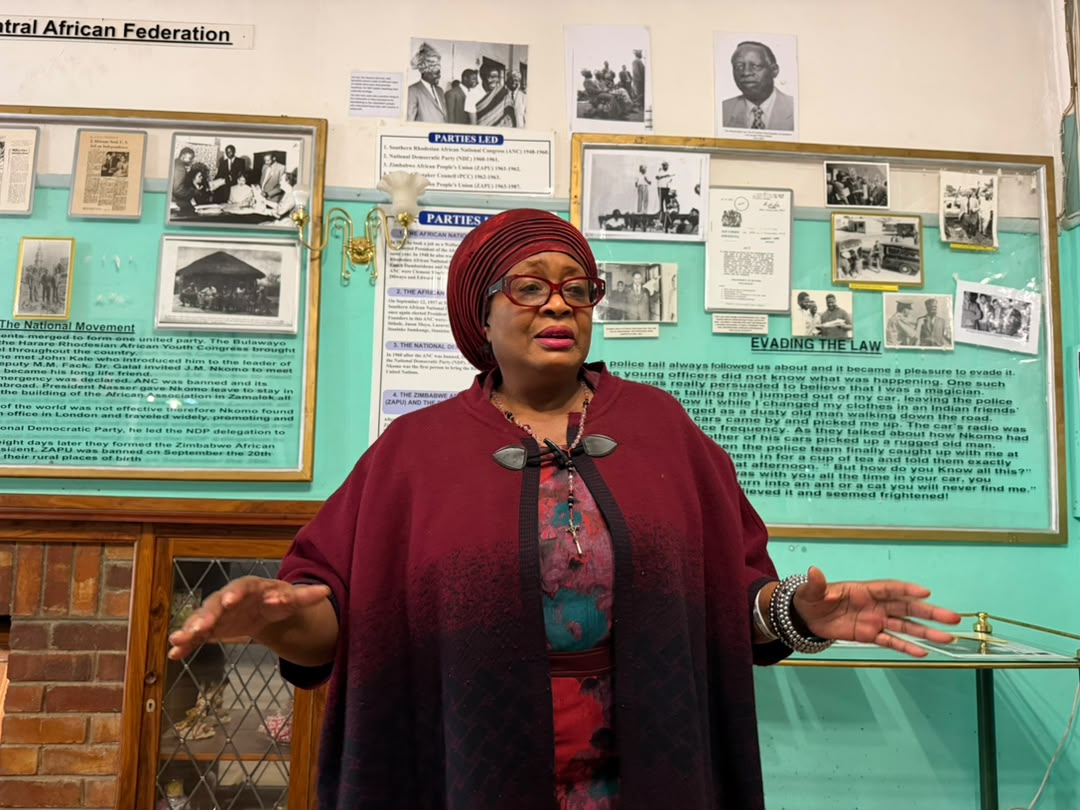 Dr Nkomo's eldest daughter, Mrs Thandiwe Nkomo-Ibrahim