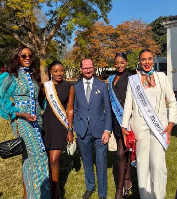 Local beauty queens join French Ambassador for Bastille Day celebrations