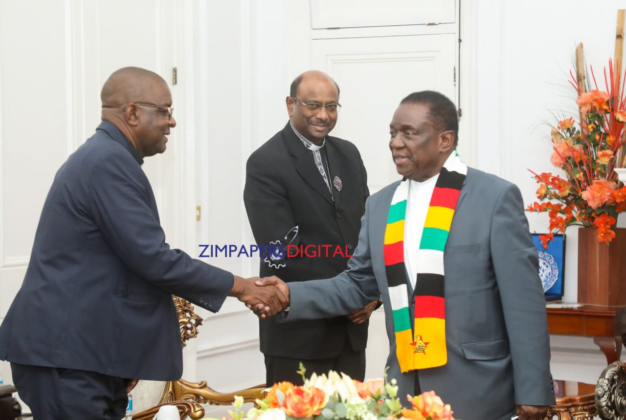 President Mnagangwa meets World Council of Churches delegation