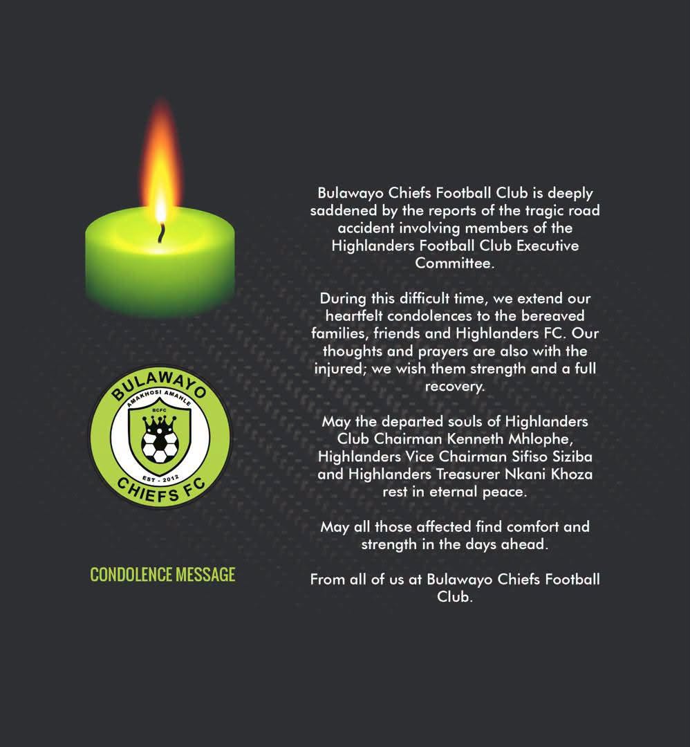 Bulawayo Chiefs join tributes to Bosso leaders