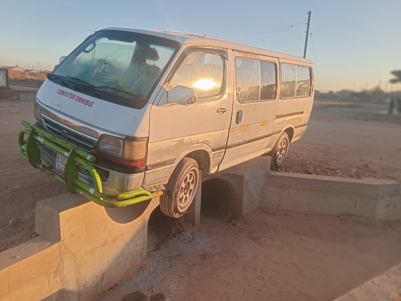 Scores of pupils escape unhurt as school kombi crashes into bridge in Gweru