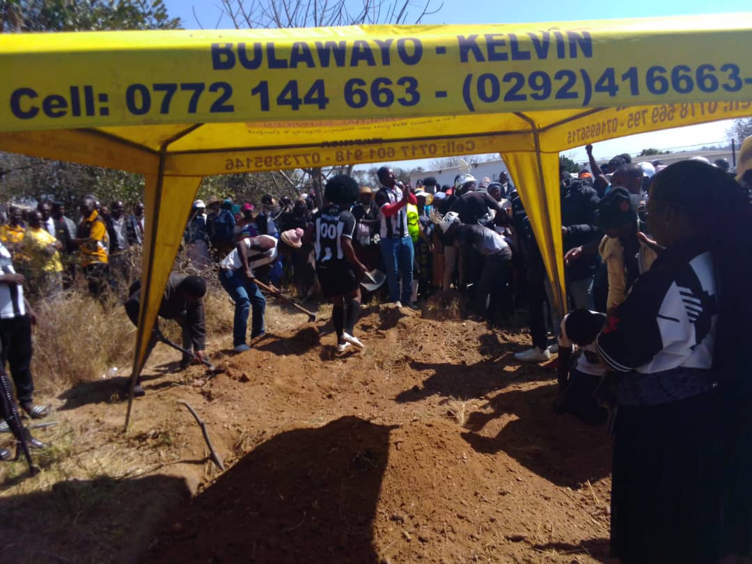 WATCH: Sorrow in Filabusi as Highlanders fan Mbali Sibanda is laid to rest