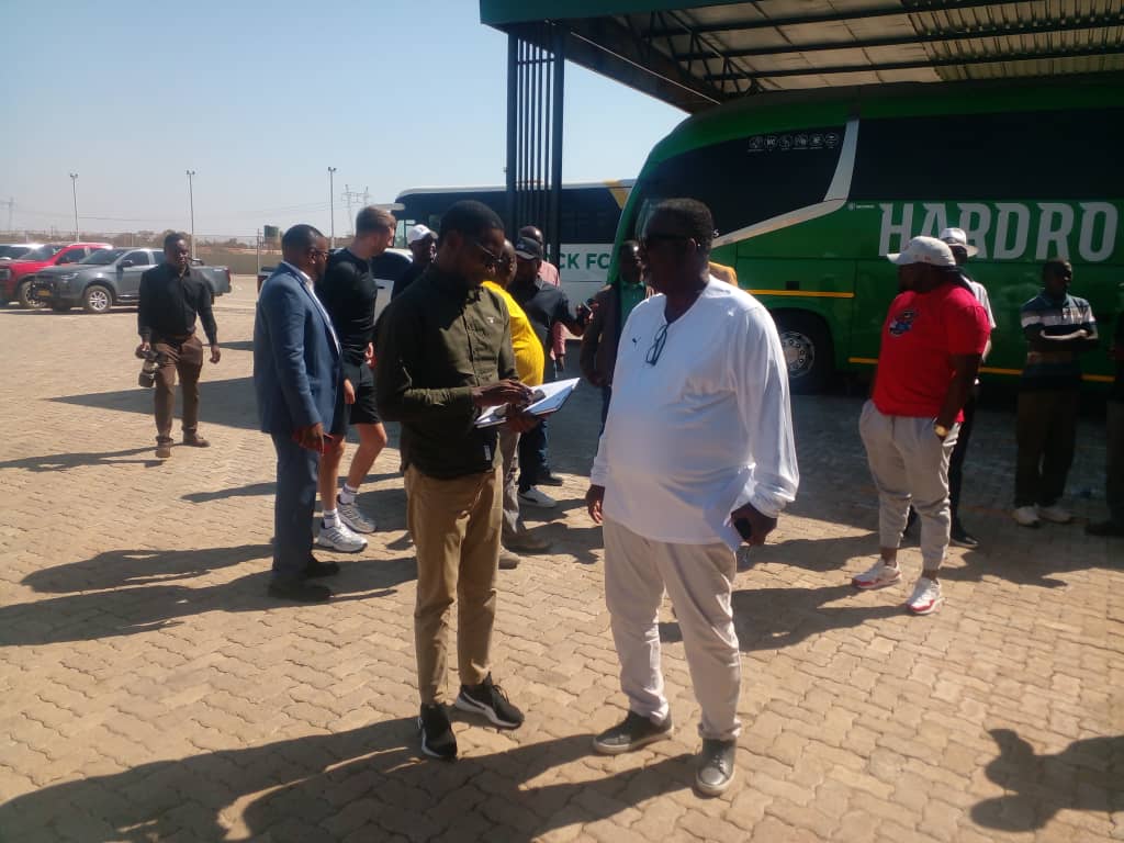 CAF team in Kwekwe for Chahwanda Stadium inspection
