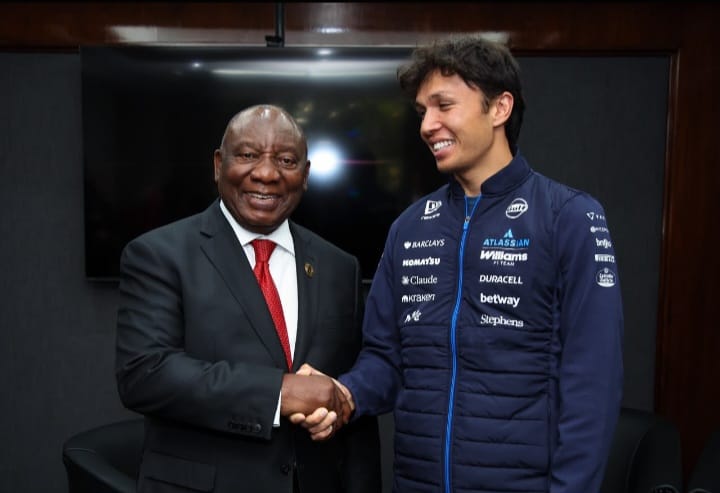 Albon backs drive to bring Formula One back to South Africa