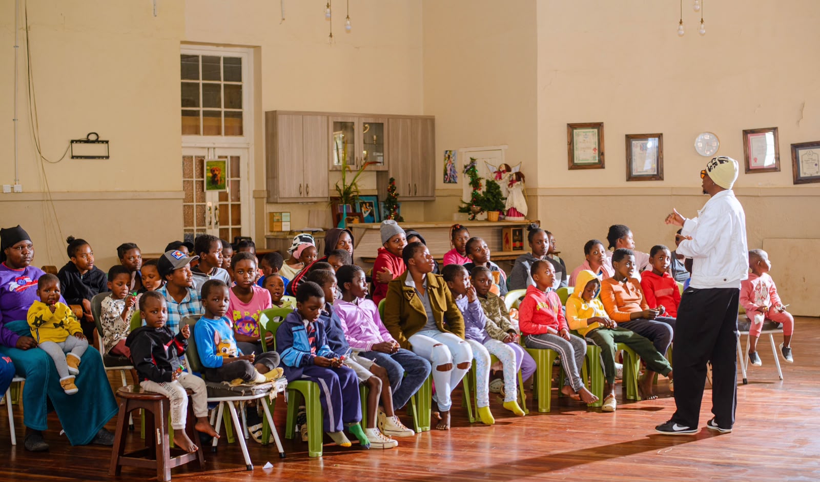 MJ Sings uses fame to inspire hope at Bulawayo orphanage