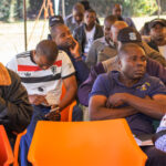 Police officers attending the symposium