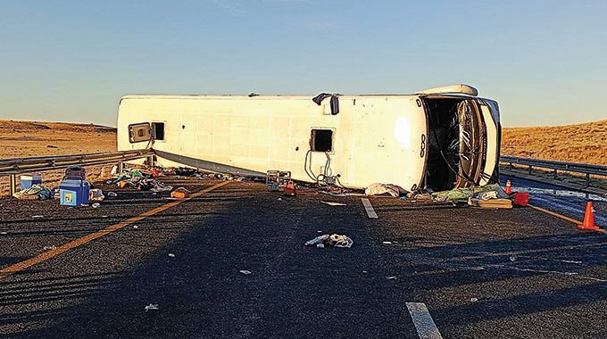 12 Zimbabweans, including five children, killed in South Africa bus crash