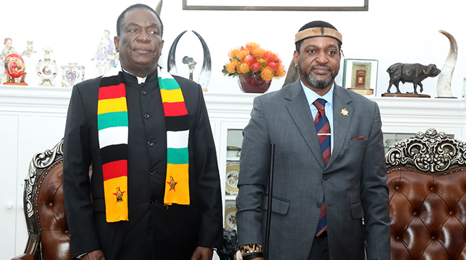 President meets South African kings ‘We’re one people’