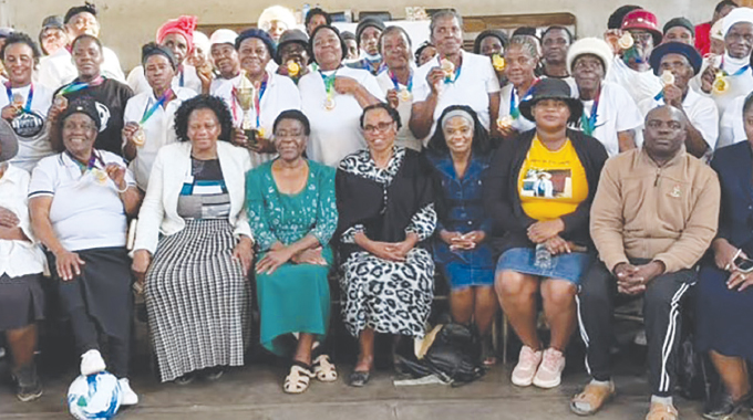 Club champions healthy ageing in Nkulumane