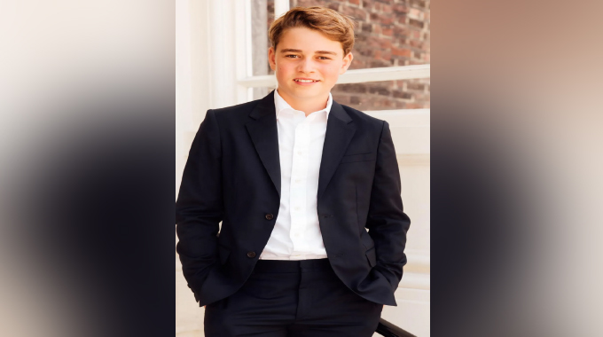 UK prince becomes a teenager