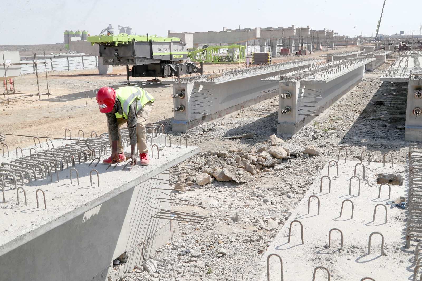 Construction of the Mabvuku Interchange progressing well; Govt
