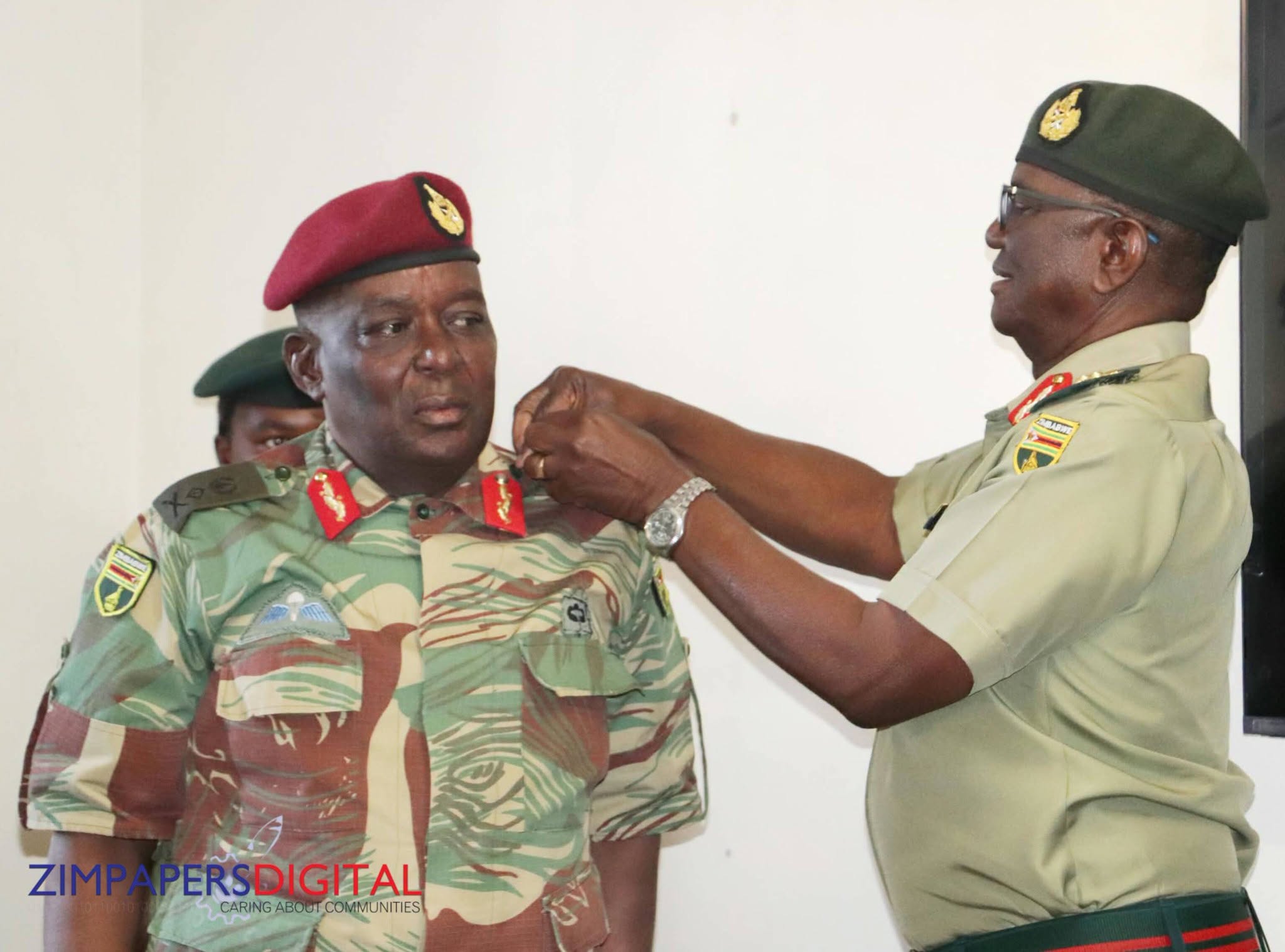 President Mnangagwa promotes Major General Moyo to Lieutenant General upon retirement