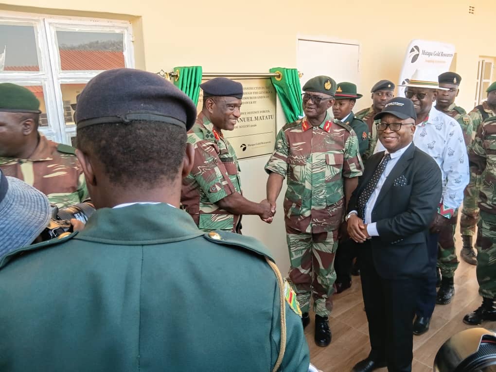 General Matatu commissions school in Rushinga