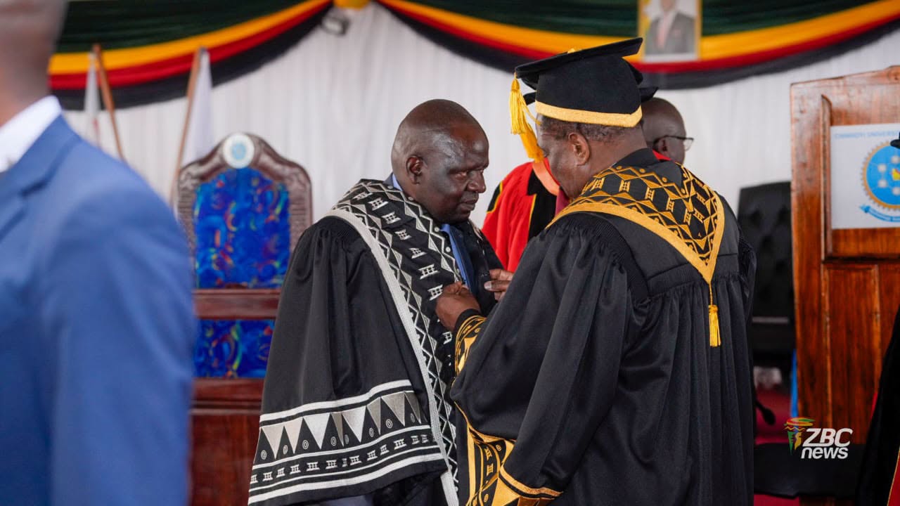 Professor Irvin Mpofu installed as Chinhoyi University of Technology third Vice Chancellor