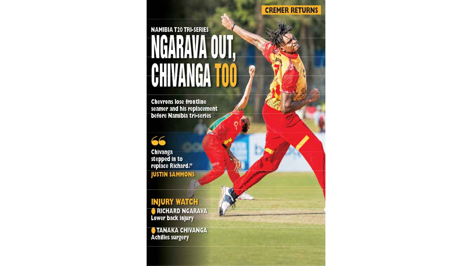 NGARAVA OUT