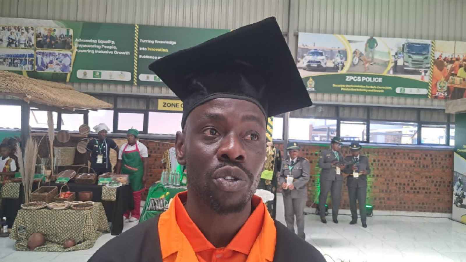 PRISON BOSSES GRANT INMATE LEAVE TO ATTEND UZ GRADUATION CEREMONY