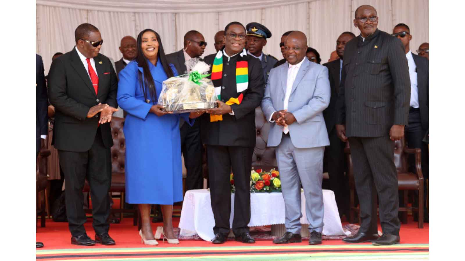 Zim’s industrial fast lane! President commissions agrimilling, stockfeed and snack manufacturing plants