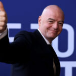 FIFA president Gianni Infantino