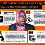 The ex-legislator’s former partner was seeking an upward variation of child maintenance at the courts