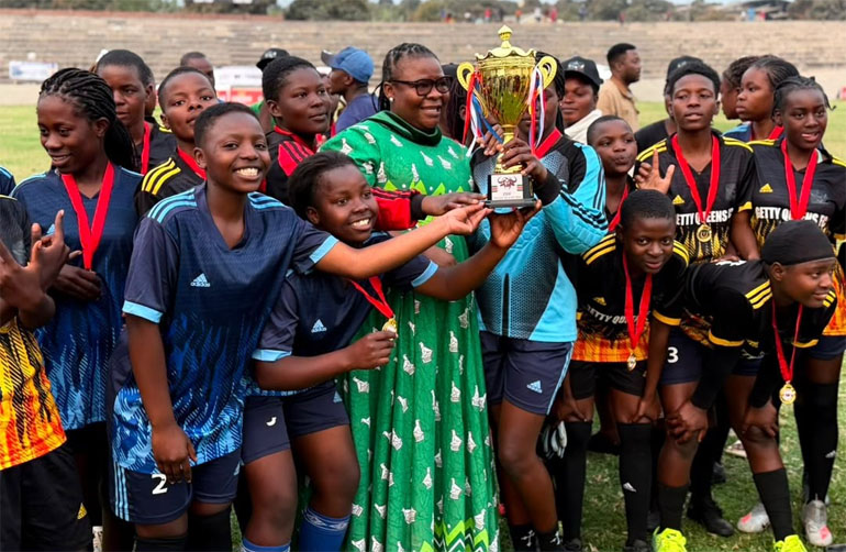 Getty Queens clinched the Zimbabwe Defence Forces Women’s Cup on Tuesday afternoon at Sakubva Stadium after a dramatic penalty shootout