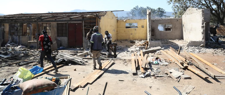 What remains of the old Green Market