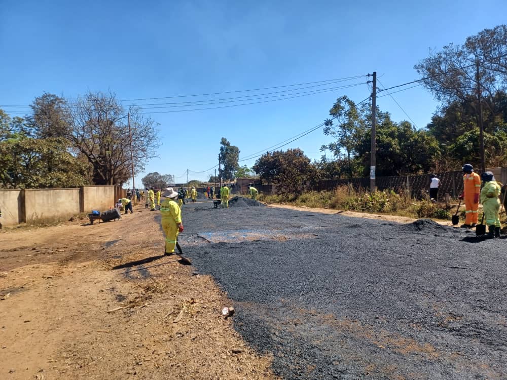 Harare steps up road patching, markings