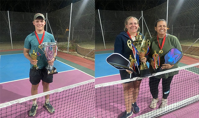 Thompson, Strydom crowned Pickleball Community Shield champions