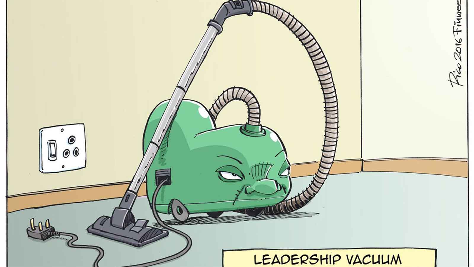 Leadership vacuum greatest danger facing organisations