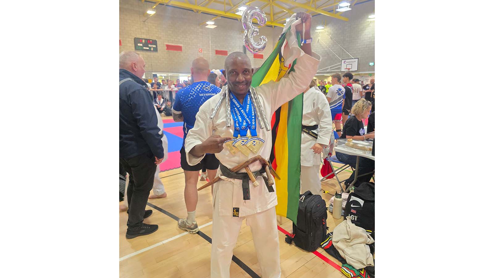 Mashaya scoops four medals in Scotland