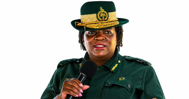 Officer Commanding ZPCS in Manicaland, Commissioner Spetosomusa Chinobva