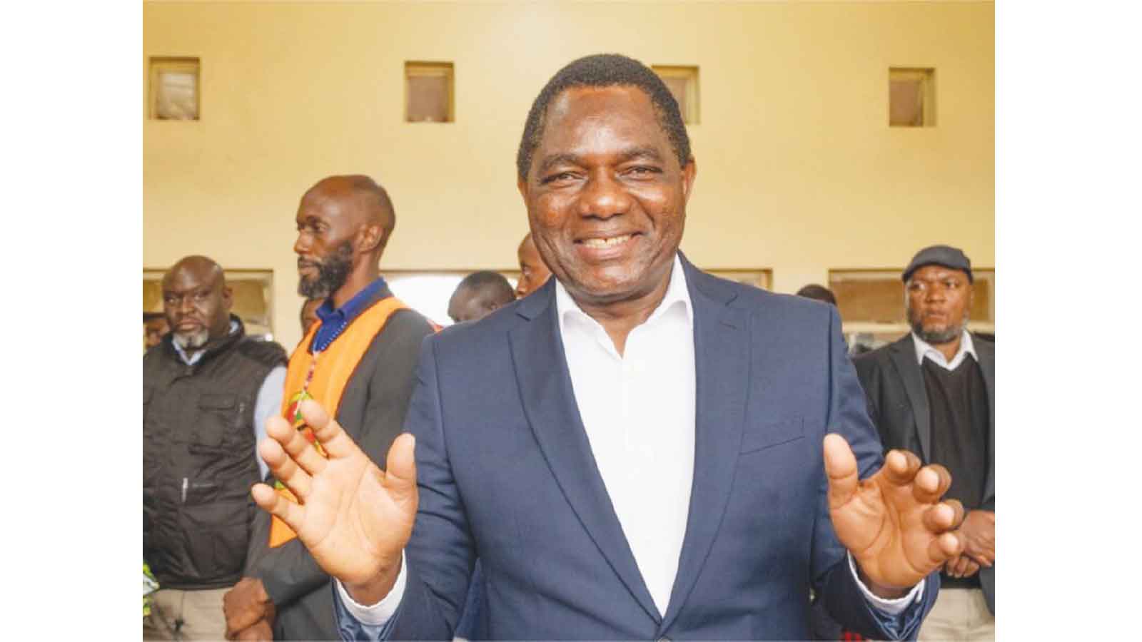 Hichilema re-elected