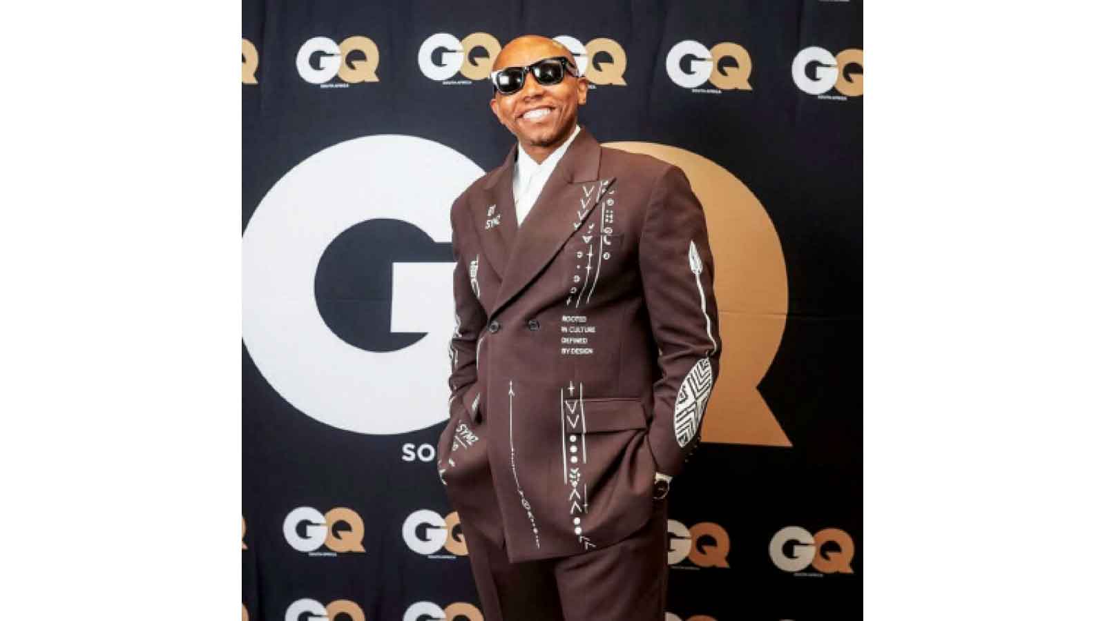 Sdumo Mtshali celebrates GQ South Africa magazine cover