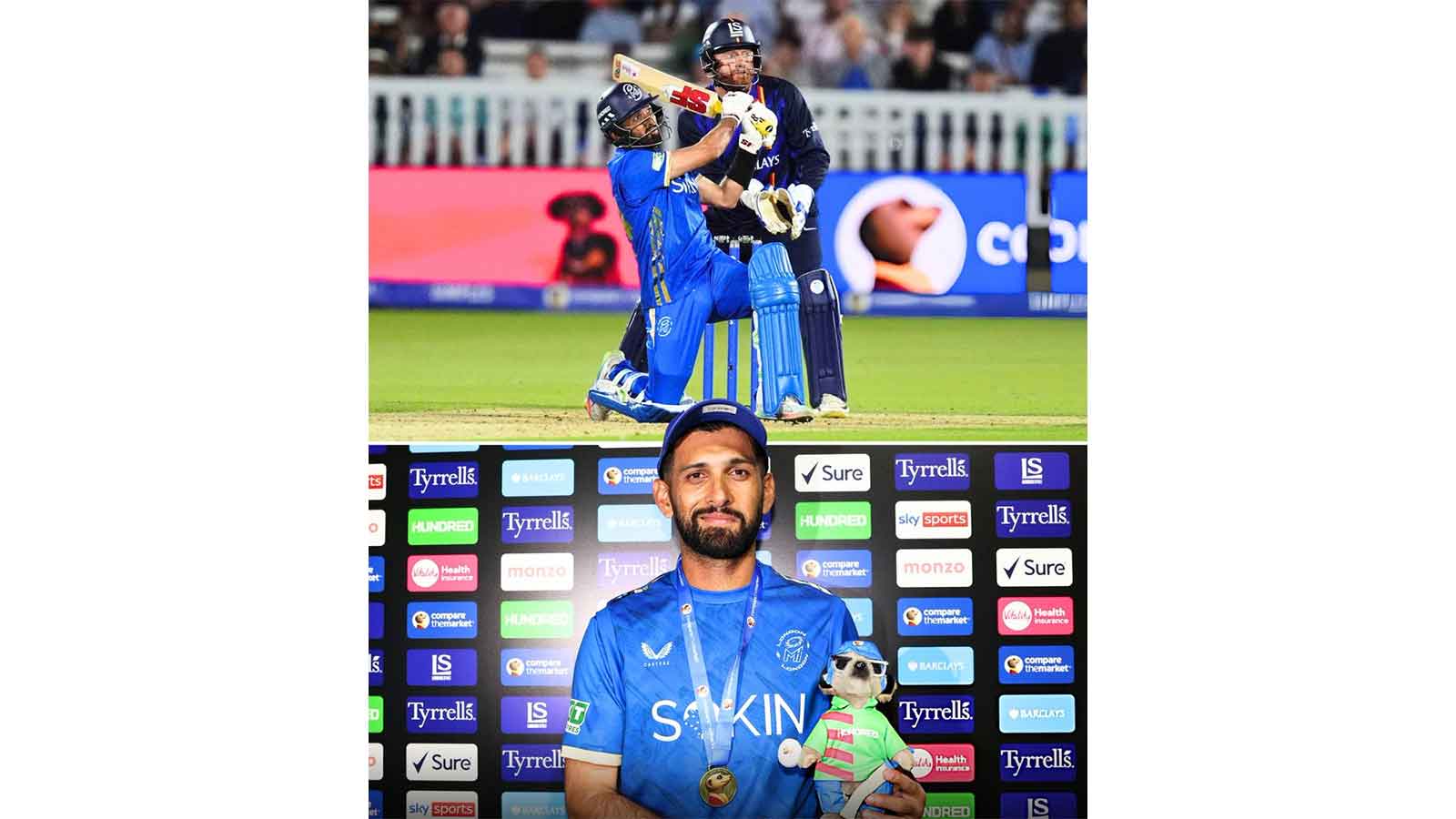 Raza blitz lifts MI London