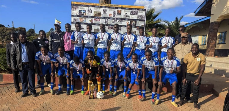 St Mathias Tsonzo are this year’s NASH Under-17 first runners-up