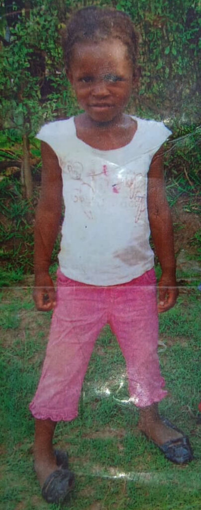 Tariro before the abduction