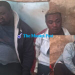 Three of the arrested robbers