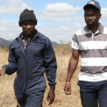 Tonderai Mahumba (right) and his son Ngonidzashe Mahumba