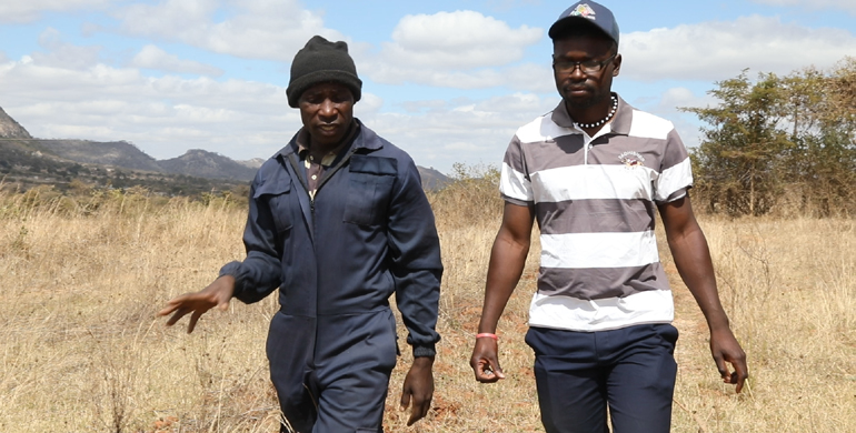 Tonderai Mahumba (right) and his son Ngonidzashe Mahumba
