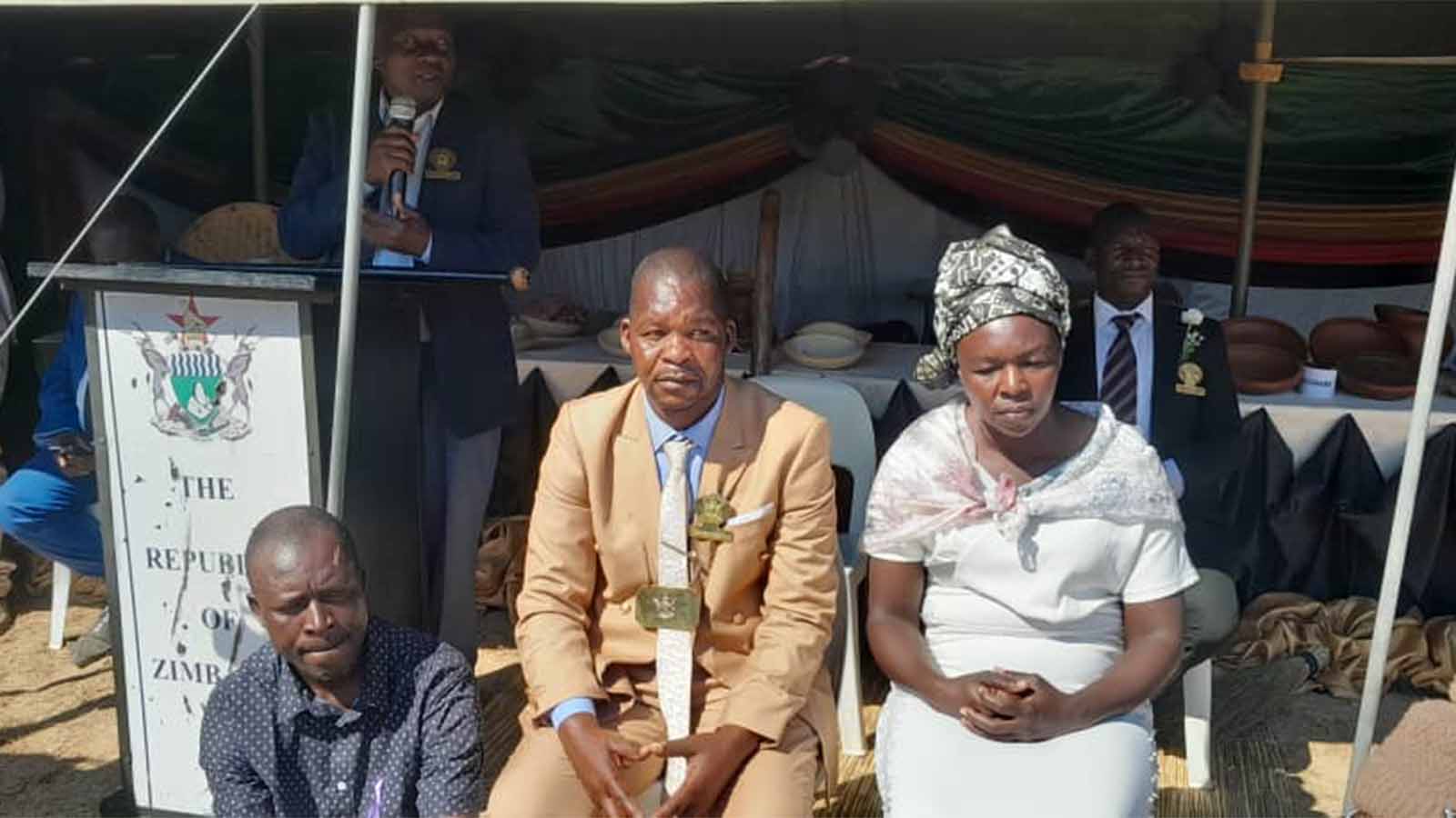 Headman Mukoroverwa installed in Chikomba as Government warns against illegal land sales