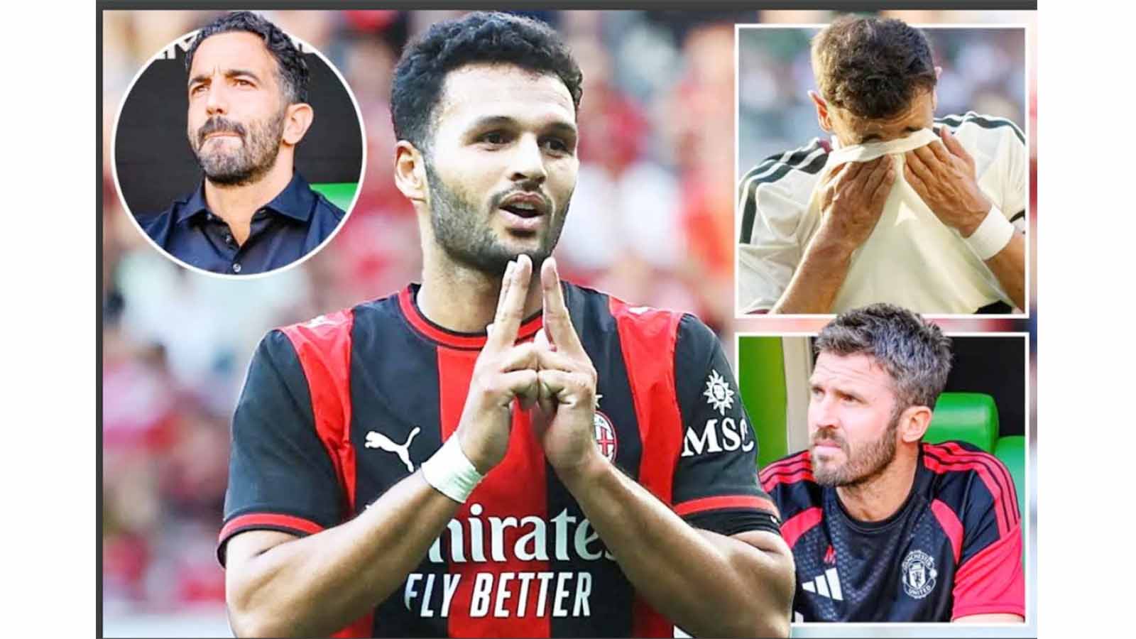 Amorim’s AC milan beat man utd